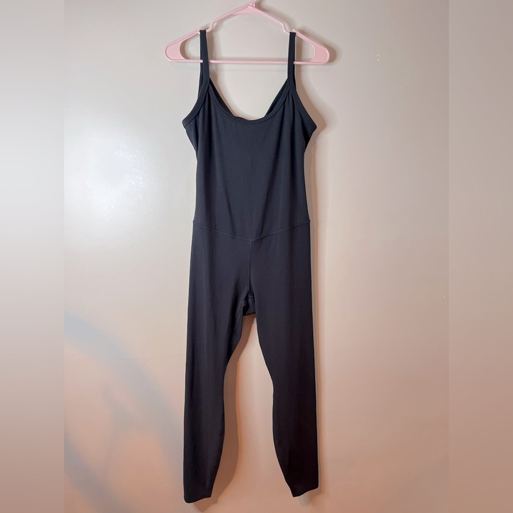 All in Motion Black Jumpsuit